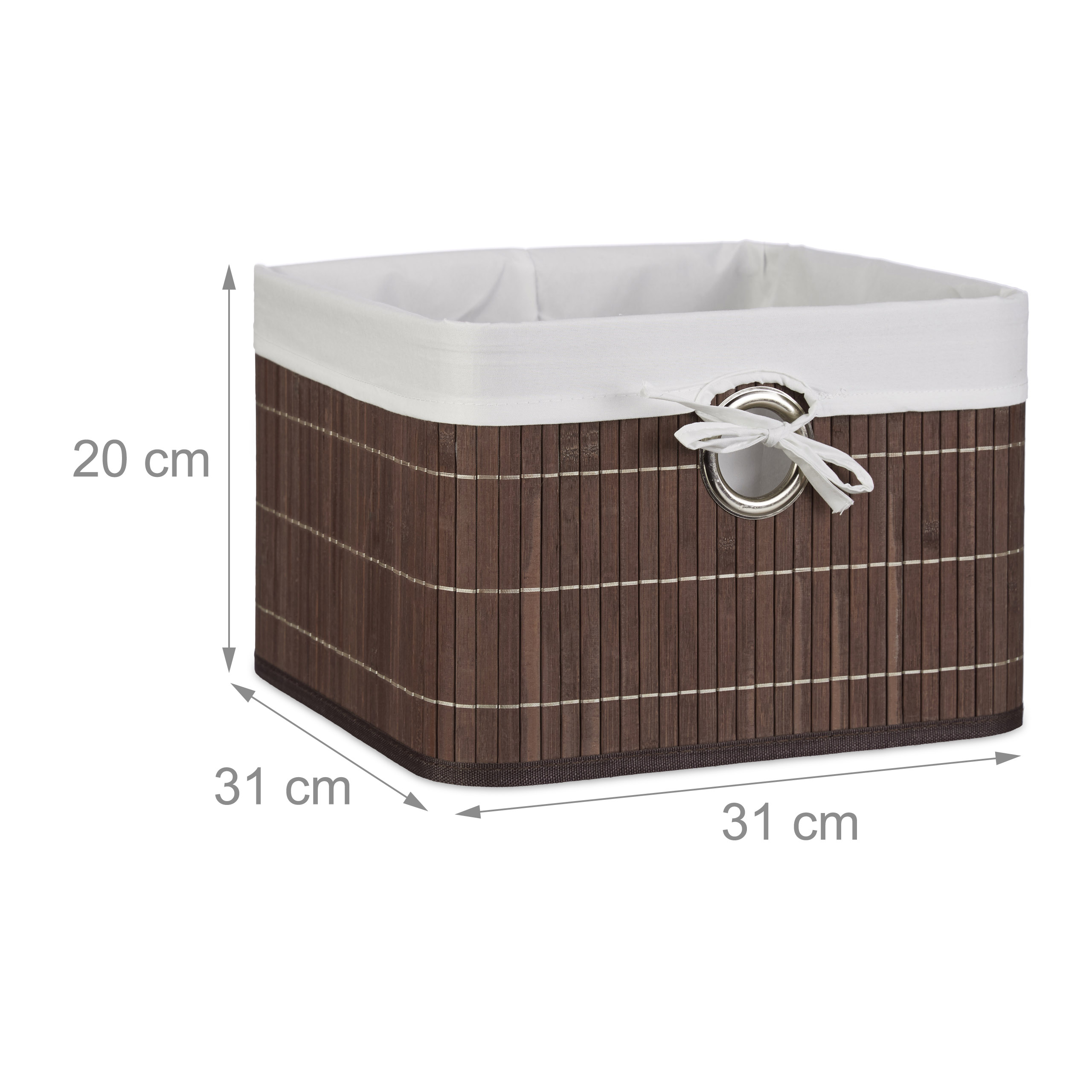 Aufbewahrungskorb Bambus auf grosshandel.eu