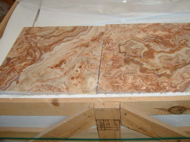 Bodenbelag Onyx Rot Fliesen auf grosshandel.eu