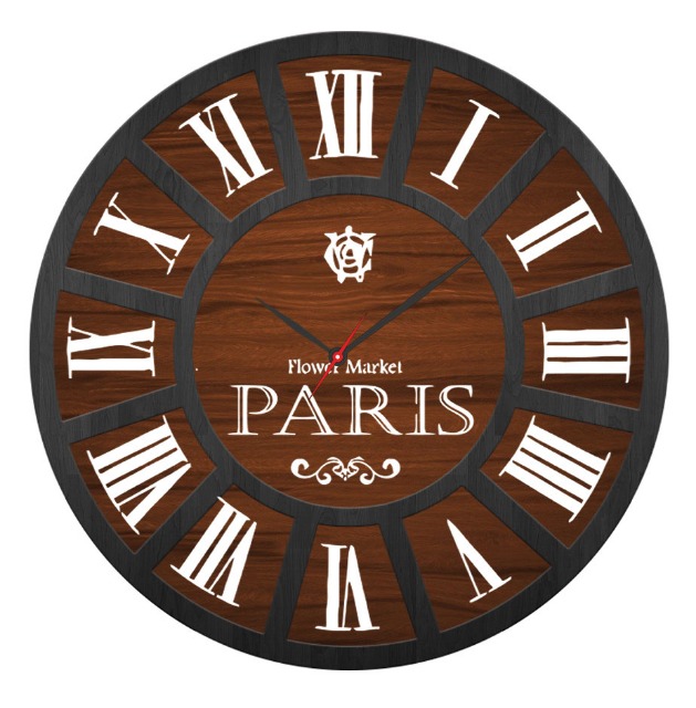 Wanduhr, Küchenuhr, XXL Wanduhr, Vintage, Nostalgie, Antik-Stil. auf