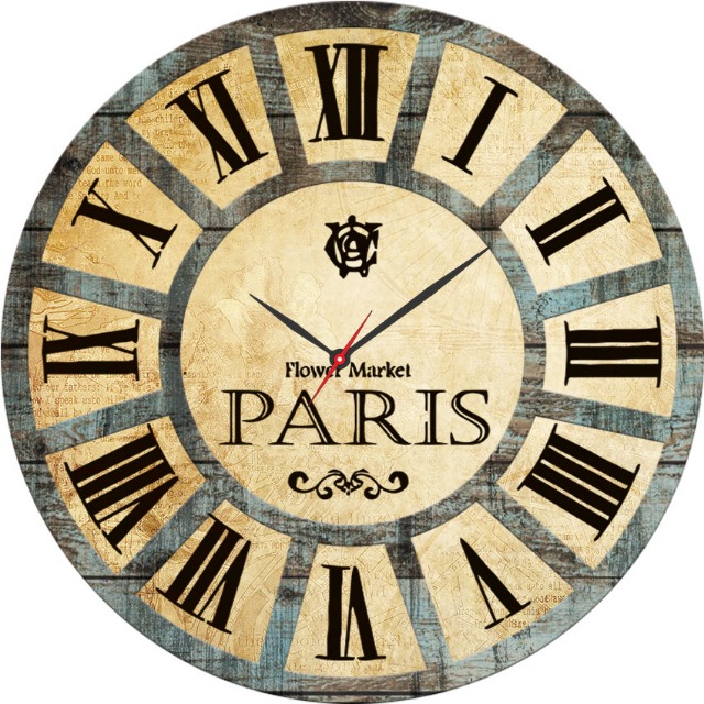 Wanduhr, Küchenuhr, XXL Wanduhr, Vintage, Nostalgie, Antik-Stil. auf