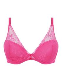 MADDIE LI BH SCH. MIT BUEG. TIEF AUSG - 06X/FUCHSI