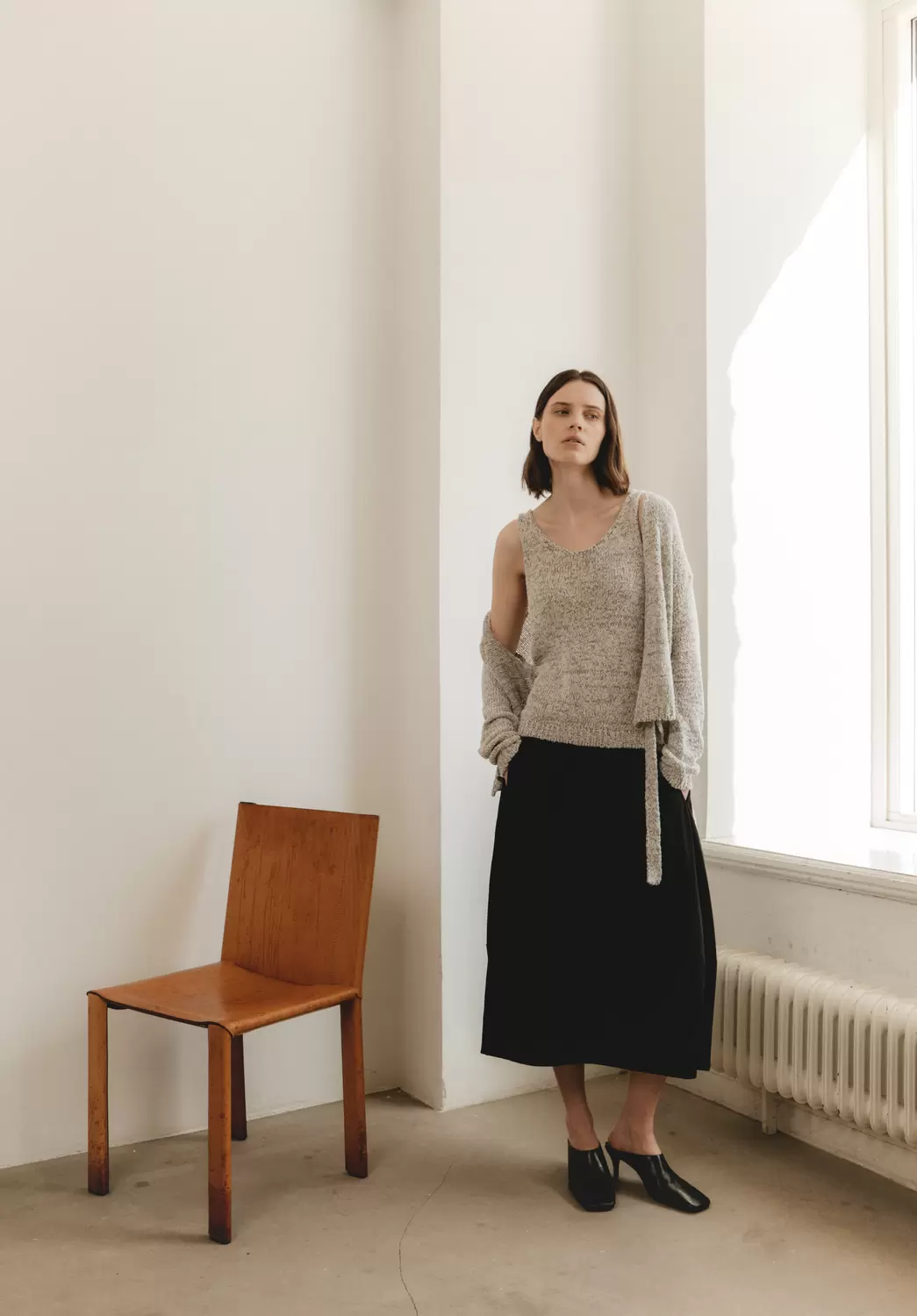 Heide skirt technical jersey