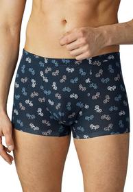Shorty mit Fahrrad-Print