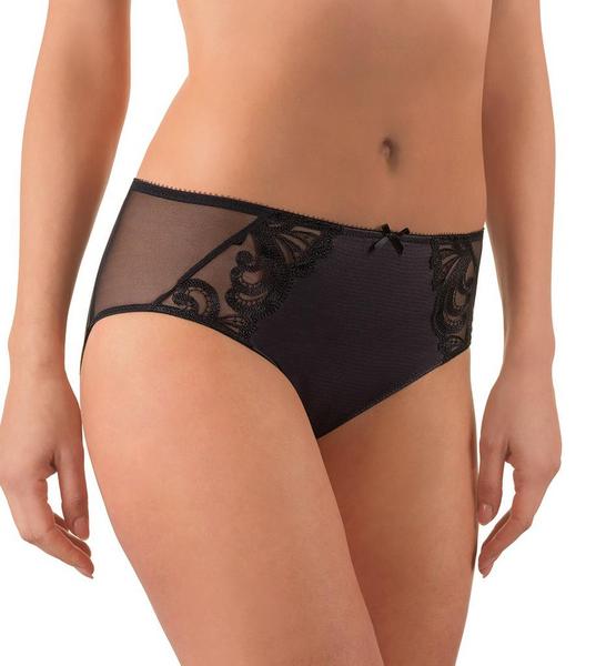 Conturelle F864 Diamonds Taillenslip - 004/Schwarz