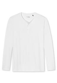 Langarmshirt Knopfleiste