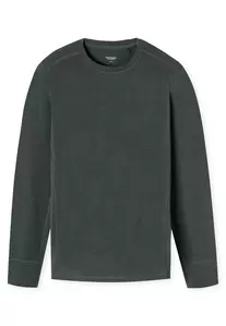 Shirt Langarm - 214/dunkelgrau-gem.