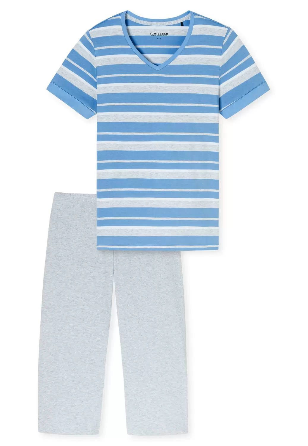 Schlafanzug 3/4 kurzarm