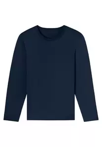 Langarmshirt Rundhals - 803/dunkelblau