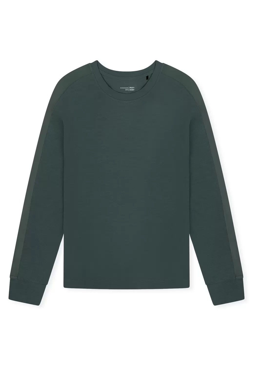 Langarmshirt - 702/dunkelgr?n