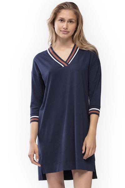 ** Nadja Bigshirt 3/4 sleeve - 408/night blue