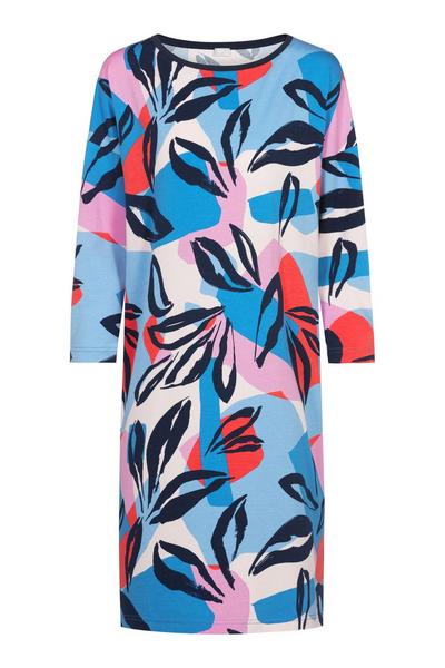 Nachthemd 3/4 Arm - 555/holiday blue