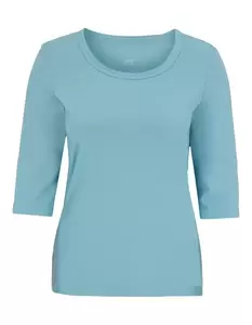 ALISA 3_4 Arm Shirt - 10528/reef water