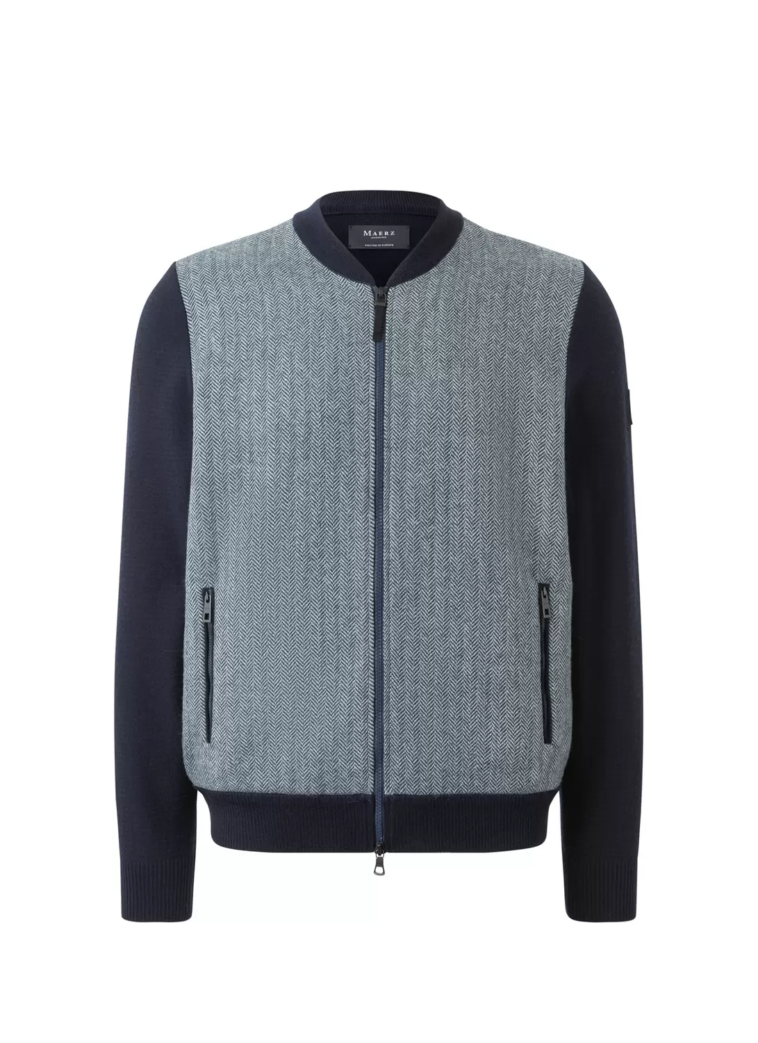 Strickjacke Zip 1/1 Arm male