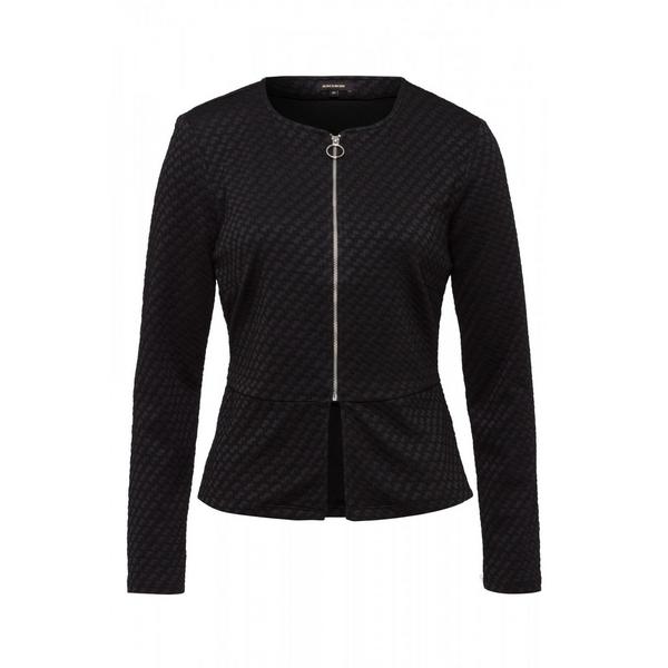 Structured Jacket w peplum Active - 0790/black