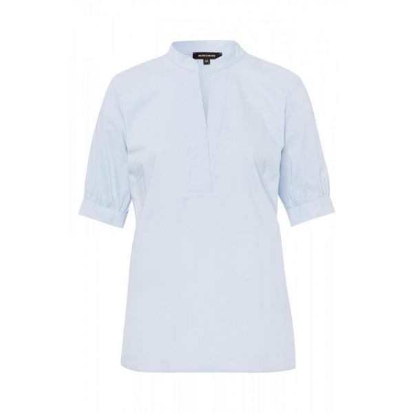 Blouse with V-Neck Active - 0305/soft blue