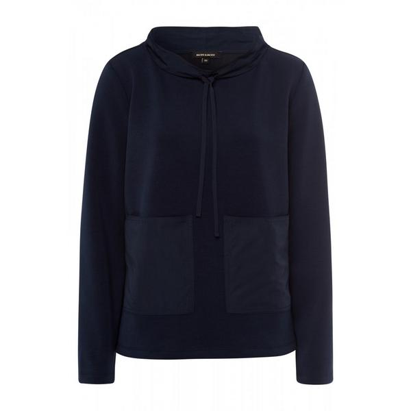 Patched Sweatshirt Active - 0375/marine