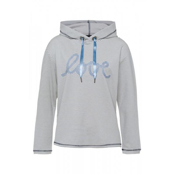 Striped Sweatshirt Active - 2041/offwhite 2 col