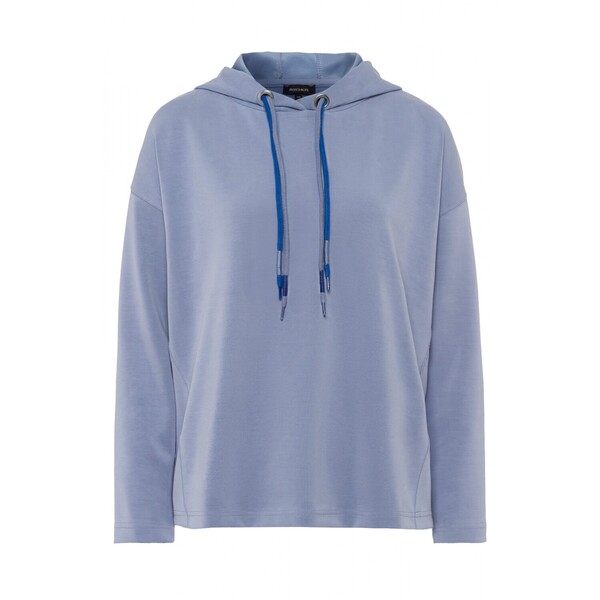 Sweatshirt w drawstring Active - 0324/shaded blue