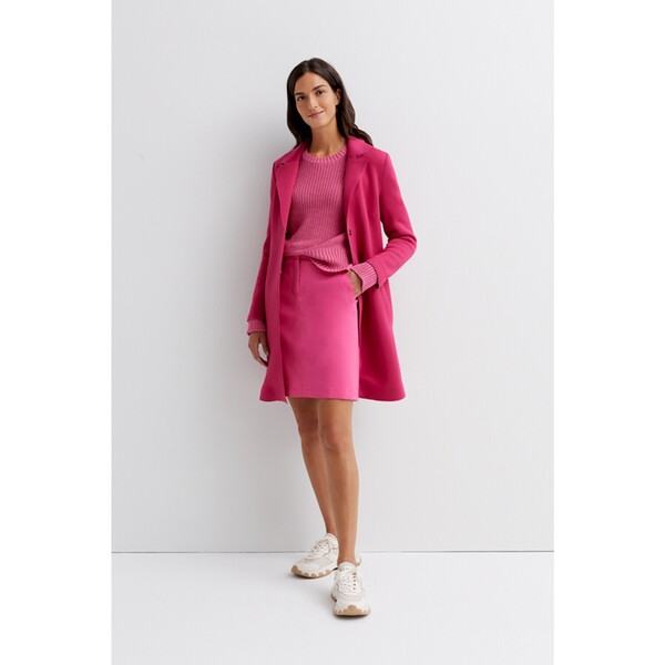 Bonded Jersey Blazer Coat - 0830/candy pink