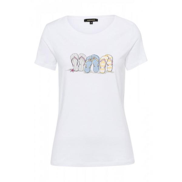 Organic Print Shirt - 0010/white