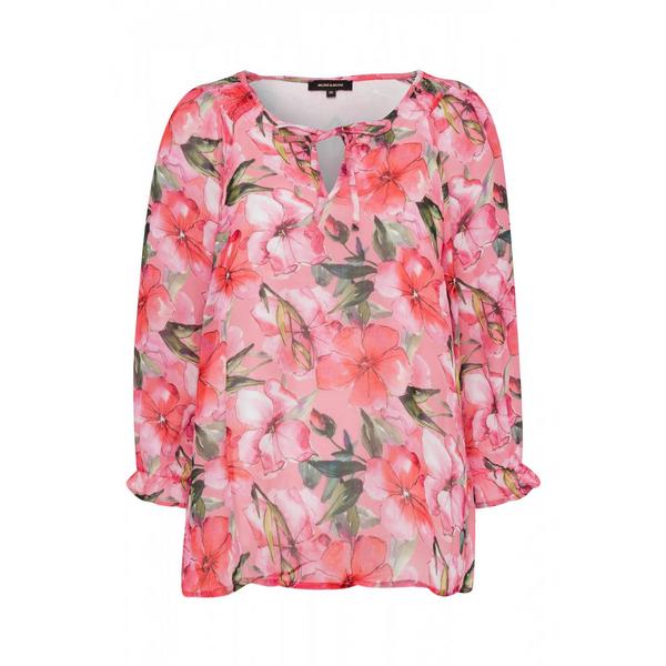 Feminine Print Blouse - 4841/watercolour flowers