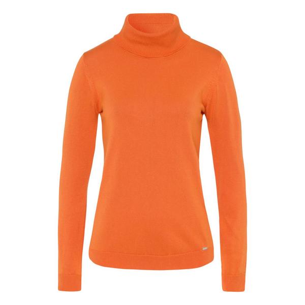 Turtleneck Pullover - 0428/soft orange