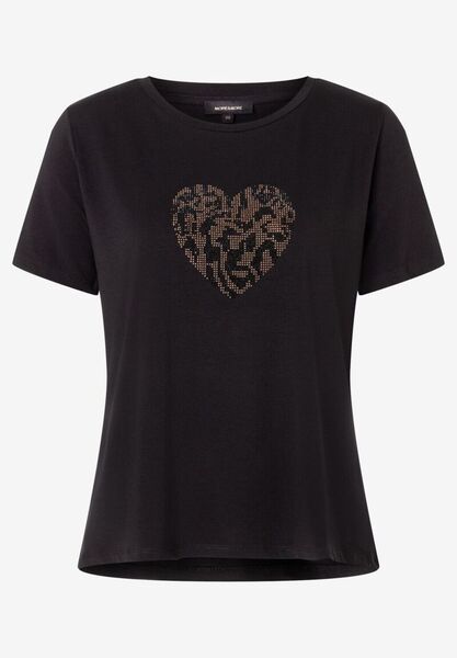 Shirt with Rhinestone-Embellishmen - 0790/black