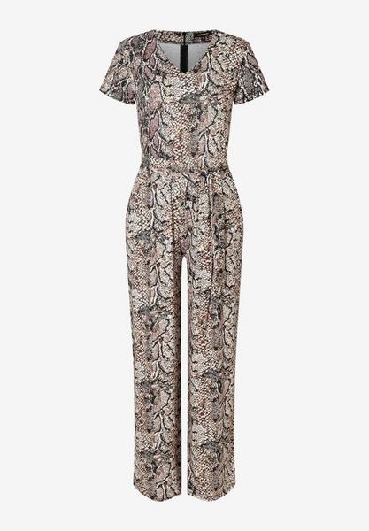 Jersey Jumpsuit  Snakeprint  Herbst-Kollektion