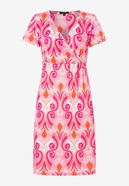 Printed Slinky Dress - 4842/big ornament