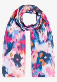 Printed Scarf - 4345/ikat flower print