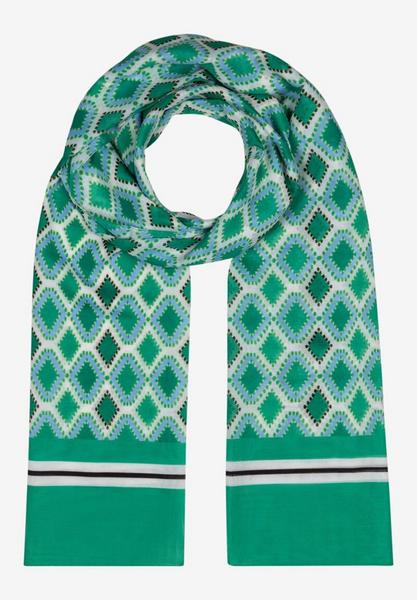 Printed Scarf - 4022/fine rhomb print