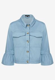 Colored Denim Jacke  light skyblue  Frühjahrs-Kollektion