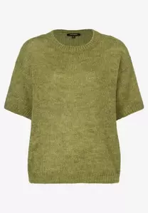 Kurzarm-Pullover  hellblau