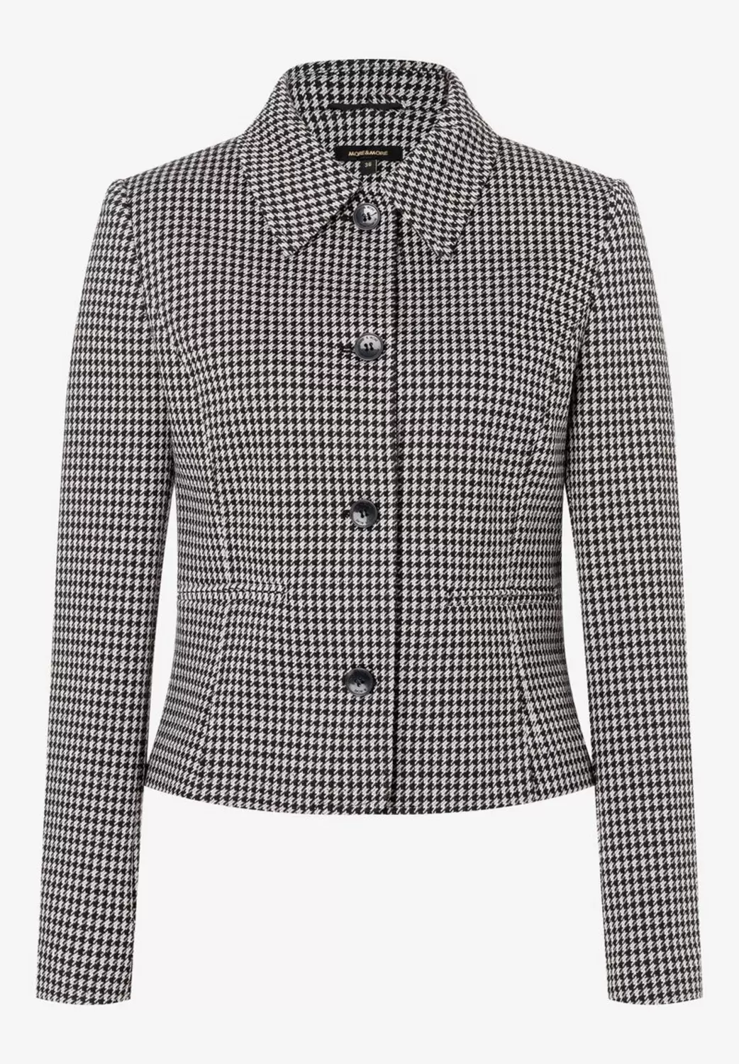 Jerseyjacke  Hahnentritt-Dessin  Herbst-Kollektion