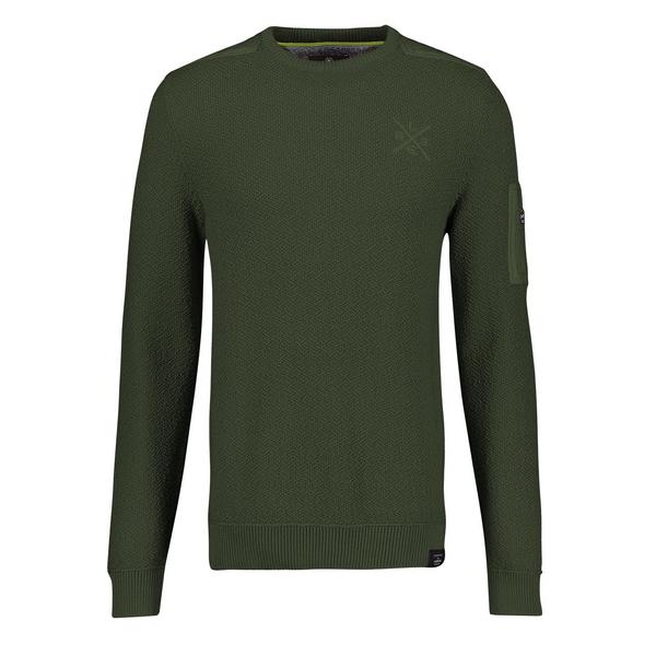 HeJm.Pullover 1 - 661/pine green