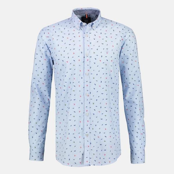 HEMD 1/1 ARM - 413/LIGHT BLUE