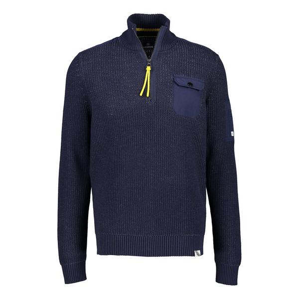 HEMD HALBARM - 478/BOLD NAVY