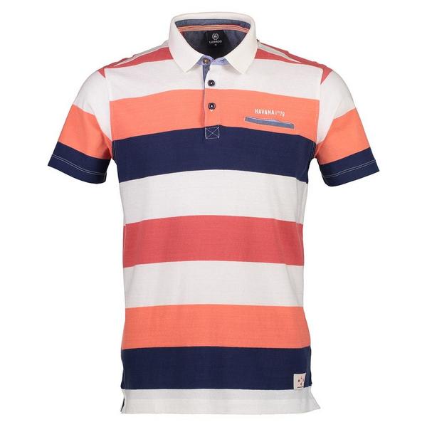 POLO 1/2 ARM - 347/HAVANA RED