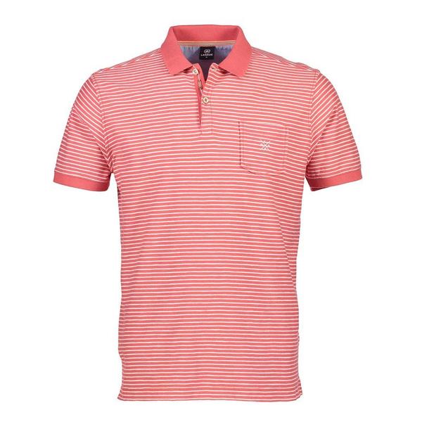 POLO 1/2 ARM - 347/HAVANA RED