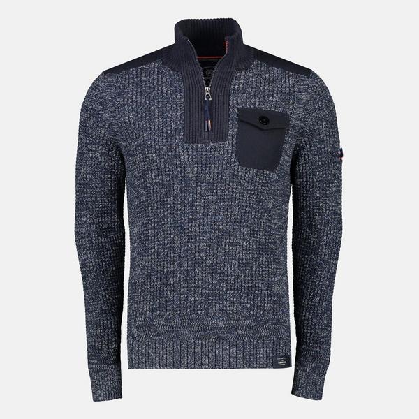 STRICK 1/1 ARM - 486/NAVY MELANGE