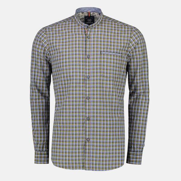 HEMD 1/1 ARM - 679/DARK MOSS