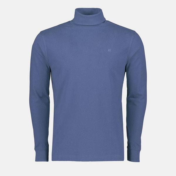 Rollkragen-Langarmshirt