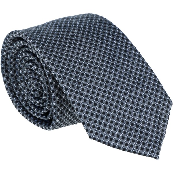 Krawatte 100% Seide - NanoTex - 100/anthrazit