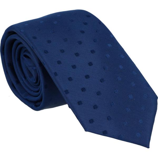 Krawatte 100% Seide - NanoTex - 10/marine