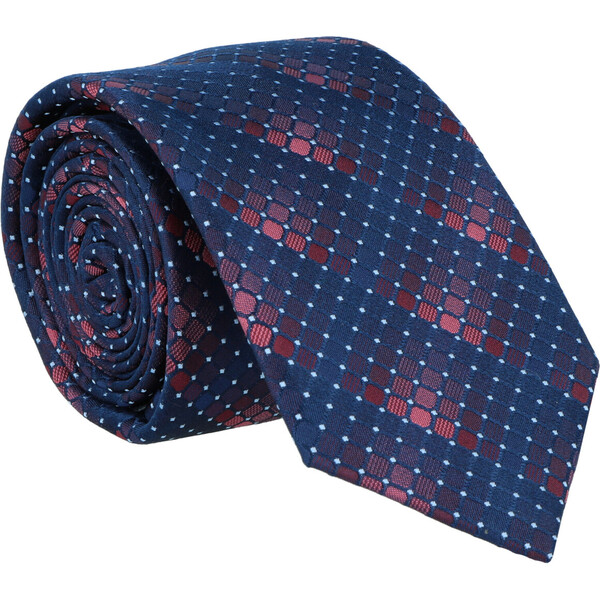 Krawatte 100% Seide 6,5cm - 240/dunkelhimbeere