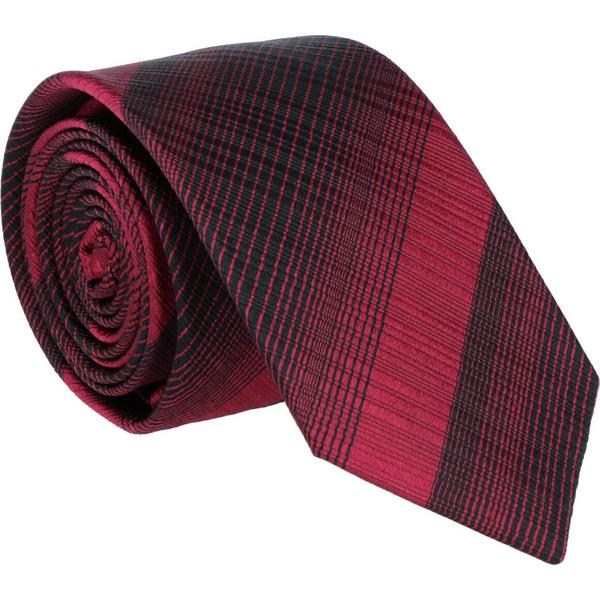 Krawatte 100% Seide 6,5cm - 240/dunkelhimbeere