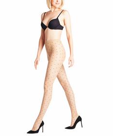 FALKE Dot Bicolor 15 DEN Damen Strumpfhose