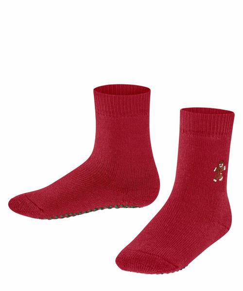 FALKE Catspads Embroidery SO CP - 8074/red pepper