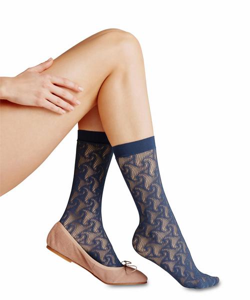 FALKE Turning Page KH - 6778/deep royal