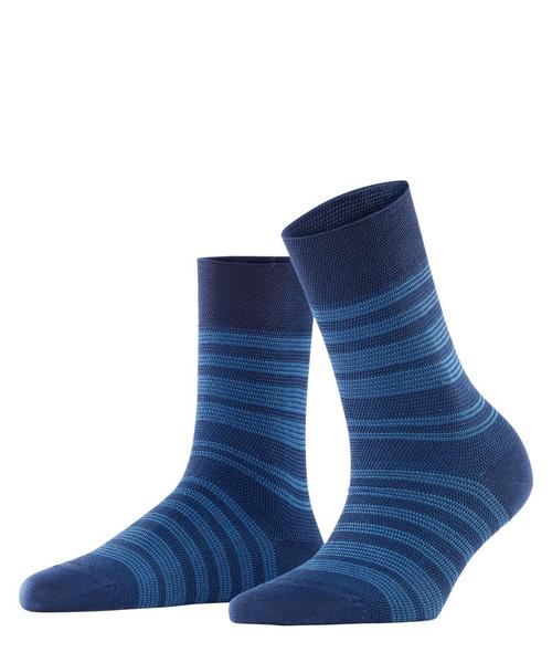 FALKE Sensitive Sunset Stripe SO - 6116/space blue